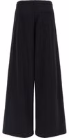 Black Cotton Athletic Pants 2
