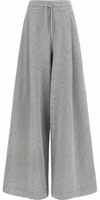 Gray Cotton Casual Pants 1