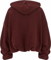 Bordeaux Cotton Hoodie 2