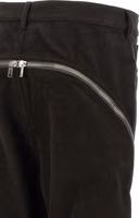 Black Cotton Flared Pants 4
