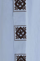 Blue Linen Casual Pants 3