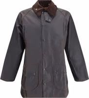 Black Cotton Full-Length Jacket 1