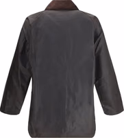 Black Cotton Full-Length Jacket 2