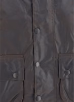 Black Cotton Full-Length Jacket 3
