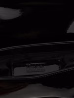 Black Polyethylene Shoulder Bag 4