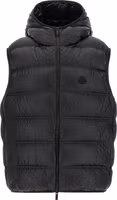 Black Polyamide Sleeveless Jacket 1