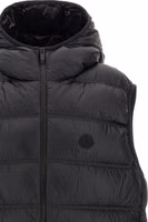 Black Polyamide Sleeveless Jacket 3