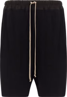 Black Cotton Bermuda Shorts 1