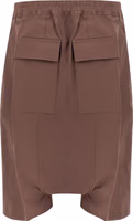 Brown Cotton Bermuda Shorts 2