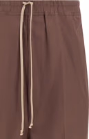 Brown Cotton Bermuda Shorts 3