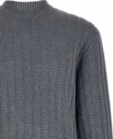 Gray Cotton Cardigan 3