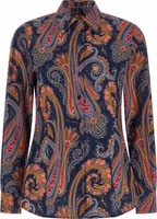 Blue Cotton Blouse 1