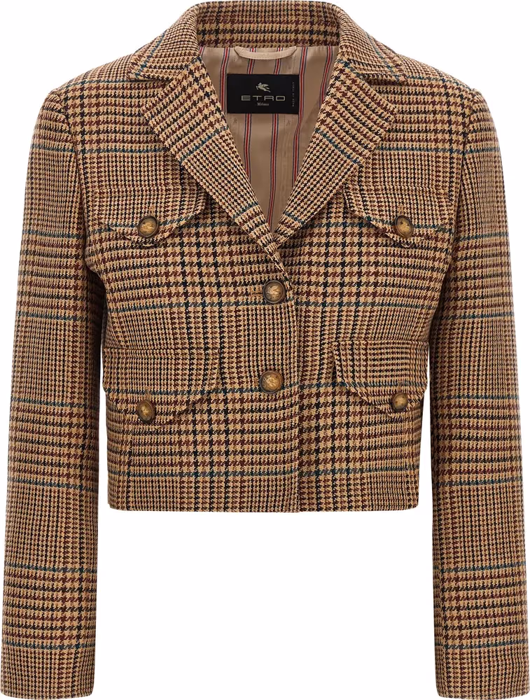 Brown Wool Blazer