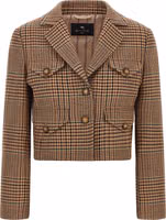 Brown Wool Blazer 1