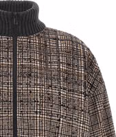 Brown Alpaca Leather Bomber 3