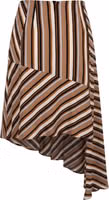 Brown Viscose Women's Skirt 3