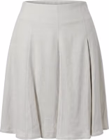 Beige Viscose Women Skirt 1