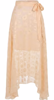 Beige Polyester Womens Skirt 1