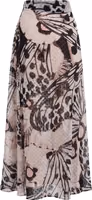 Pink Polyester Women Skirt 3