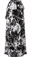 Black Polyester Women Skirt 3