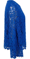 Blue Polyester Women Shirt 2