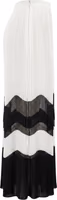 White Polyester Women Skirt 2