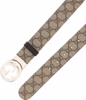 Brown Cotton Regular Belt 2