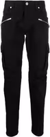Black Cotton Cargo Pants 1