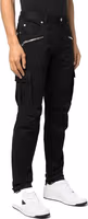 Black Cotton Cargo Pants 2