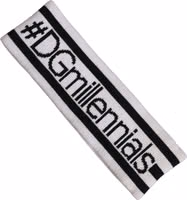 رباط رأس صوف أبيض #DGmillennials مقاس واحد 2