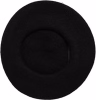 Black Wool French Style Beret Capello Hat 1