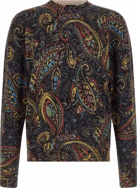 Multicolor Wool Cardigan