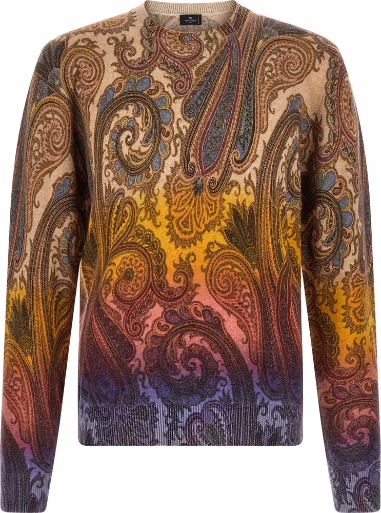 Multicolor Wool Cardigan