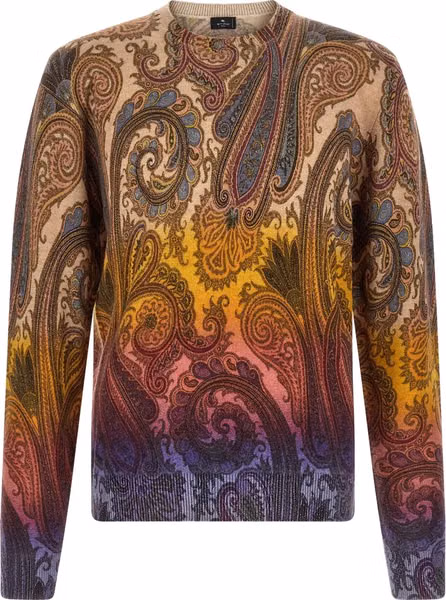 Multicolor Wool Cardigan