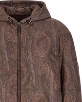 Brown Polyester Bomber 3