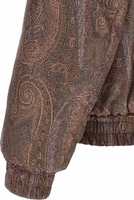 Brown Polyester Bomber 4