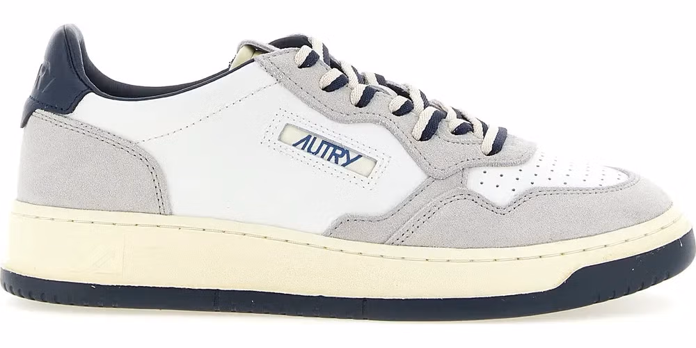Multicolor Cowhide Athletic Sneakers