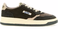 Brown Textile Low Top Sneakers 1