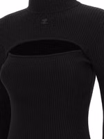 Black Viscose Cardigan 4