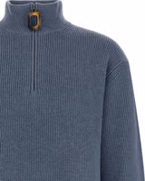 Blue Wool Cardigan 3