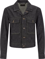 Blue Cotton Denim Jacket 1