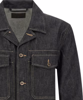 Blue Cotton Denim Jacket 3