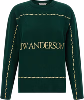 Bicolor Wool Cardigan 1