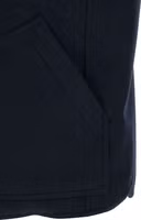 Blue Wool Sleeveless Jacket 4