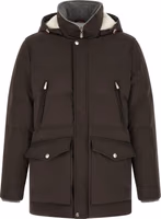 Brown Polyamide Parka 1