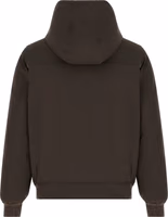 Brown Polyamide Full-Length Jacket 3