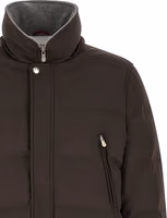 Brown Polyamide Parka 4