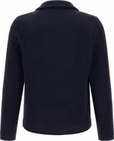 Blue Cashmere Cardigan 2