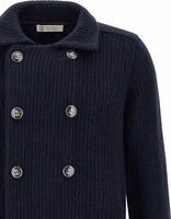 Blue Cashmere Cardigan 3