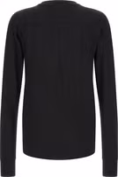 Black Viscose T-Shirt 2